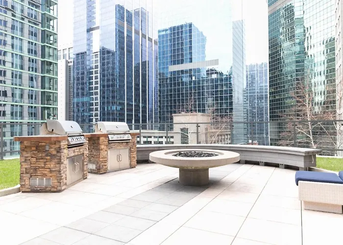 Апартаменты Loop 1br W Pool Gym Lounge Nr Riverwalk Chi-634