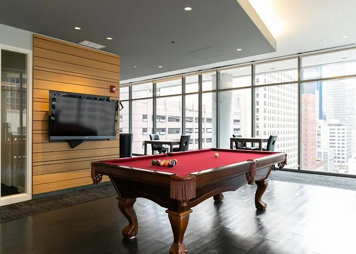 Апартаменты Loop 1br W Pool Gym Lounge Nr Riverwalk Chi-634 *