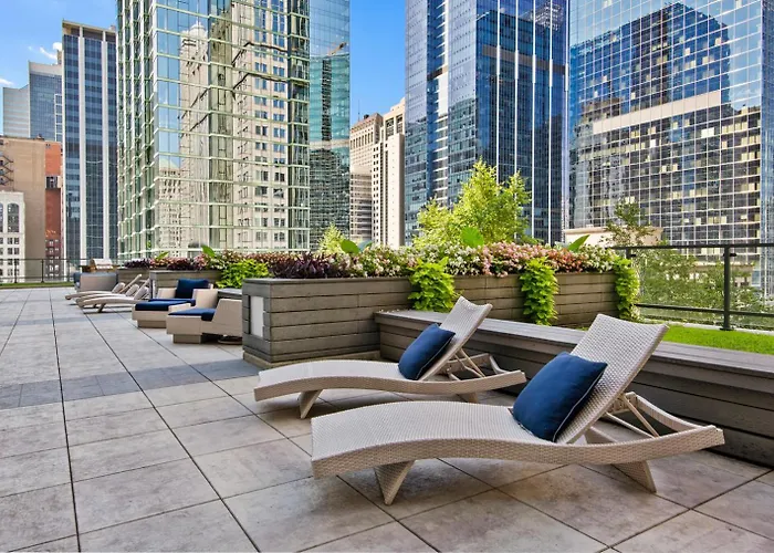 Loop 1br W Pool Gym Lounge Nr Riverwalk Chi-634 * Чикаго